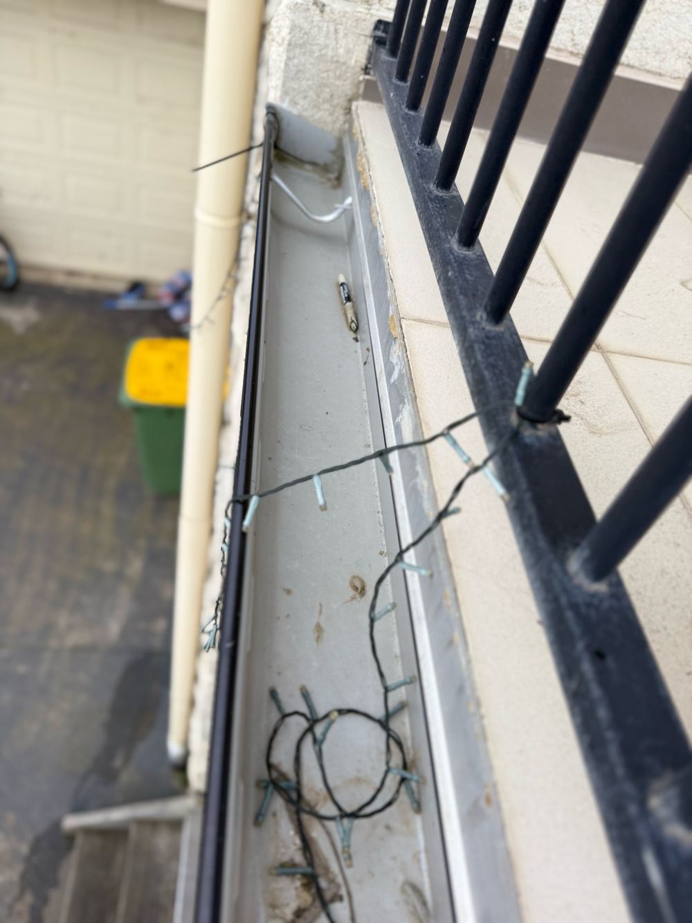An undamaged adjoining system that still has to come out for the rebuild, found during a defect investigation inspection in Officer